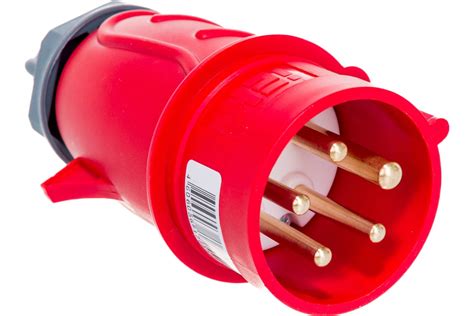 Переносная вилка IEK MAGNUM ССИ-015 16А 3Р+РЕ+N 380В IP44 4720399 ...