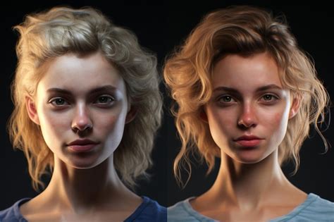 Premium Photo Portraits Of People In A Contemporary Style