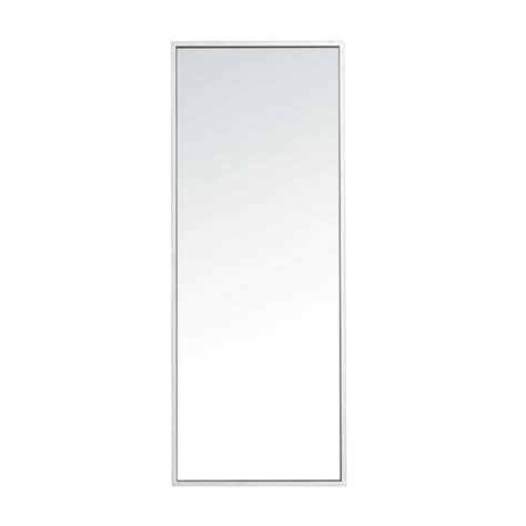 Metal Frame Rectangle Mirror 14 Inch In Sliver