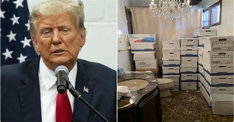 トランプ前大統領、機密文書をトイレなどに保管していた。床に散らばった姿も。起訴状で明かされる【画像集】 ハフポスト World