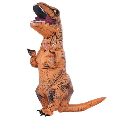 Buy Jurassic World Inflatable T-Rex Dinosaur Costume Child - MyDeal