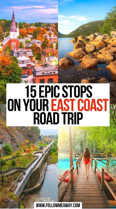 15 Fun East Coast USA Road Trips For Your Bucket List East Coast Road