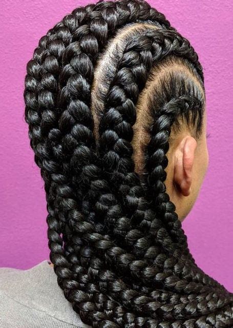 30 Cool Cornrow Braid Hairstyles To Try The Trend Spotter