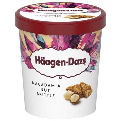 H Agen Dazs Glace Vanille Noix De Macadamia Haagen Dazs