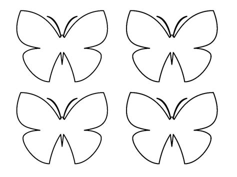Molde Borboleta Para Colorir - 7