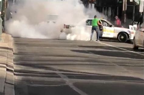 Naked Man Drives Hijacked Car Through Philly Park Daily Mail Online