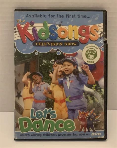 Kidsongs Television Show Pbs Kids Lets Dance Dvd 2006 Fa2z £623