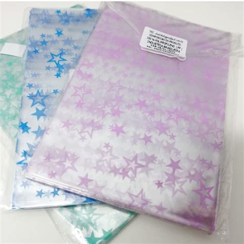 Saco PP Decorado Estrelinha 10x15cm C 50 Unids Aia Shopee Brasil