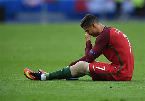 La Trágica Lesión De Cristiano Ronaldo En La Final De La Eurocopa