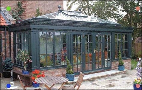 Classical Orangeries Greenhouse Attached To House Victorian