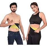 Buy TUCUTE Sweat Slim Belt Premium Series Hot Body Shaper Non Tearable 2 5 Mm Thickness