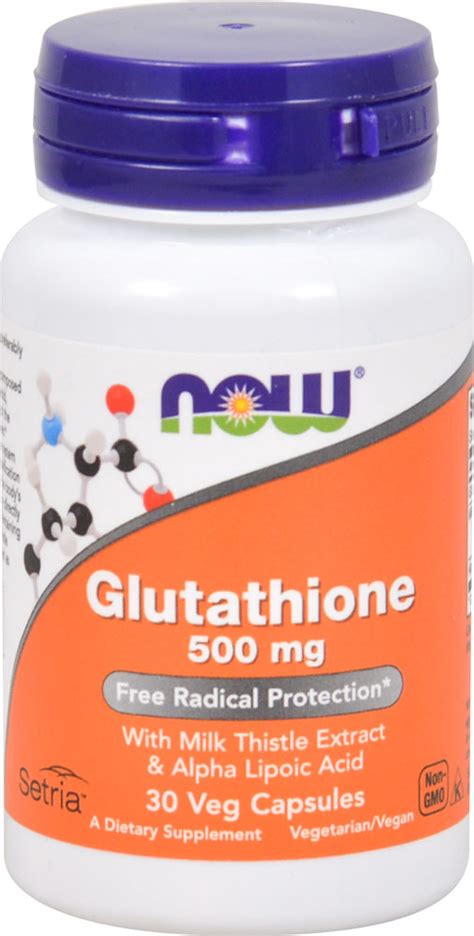 Now Glutathione Mg Veg Capsules Vitacost