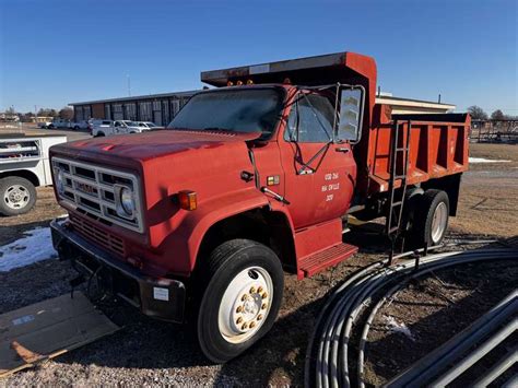 1987 Gmc Sierra 7000 Dump Truck Gavel Roads Online Auctions