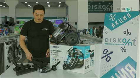 Пылесос Samsung VC21K5177HB/EV - YouTube