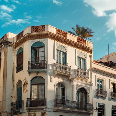 Premium Photo | Exploring French Colonial Architecture in Casablanca