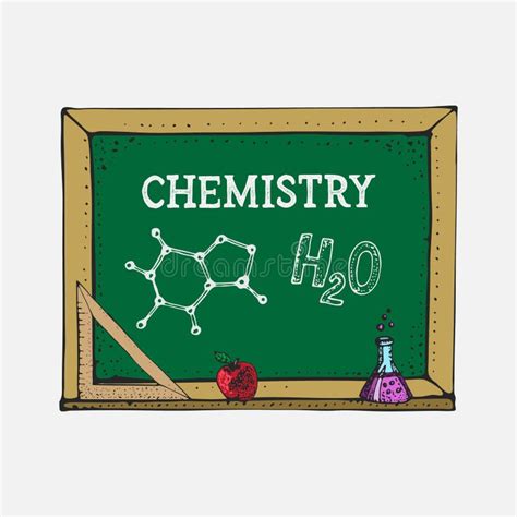 Green Board Chemistry Stock Illustrations 854 Green Board Chemistry