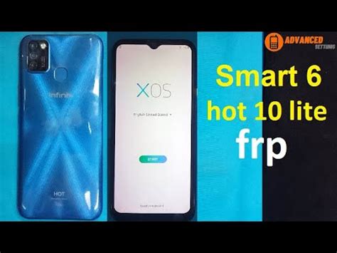 Infinix Smart 6 X657B Hot 10 Lite Frp Bypass Without PC YouTube