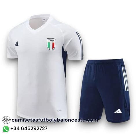 Conjunto Italia Visitante Entrenamiento Camisetas Futbol