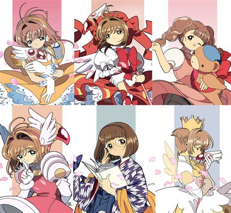 Kinomoto Sakura Yanagisawa Naoko And Mihara Chiharu Cardcaptor