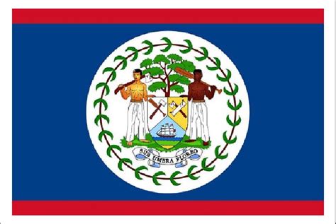 Flag of Belize. Belize, known as British Honduras until 1973, is ...