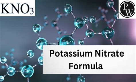 Potassium Nitrate Formula Structure Properties Uses