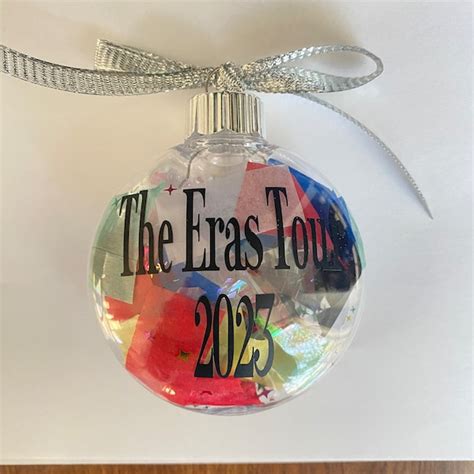 Eras Tour Confetti Art Etsy