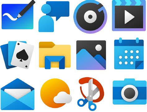 Set of new & redesigned Windows 10 icon pack leaks - WinCentral