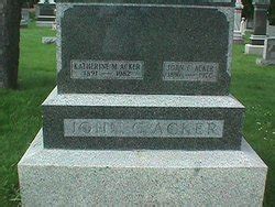 John Charles Acker Jr M Morial Find A Grave