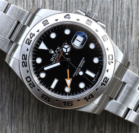 Rolex Explorer Ii Black Dial Mm Watch Vault