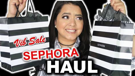 Sephora Vib Sale Haul Compras Maquillaje Descuentos Youtube