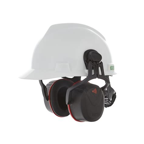 MSA V-Gard Helmet Mounted Hearing Protection, High - Safetic