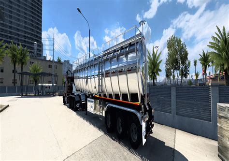 Tremcar Tanker For American Truck Simulator TruckyMods