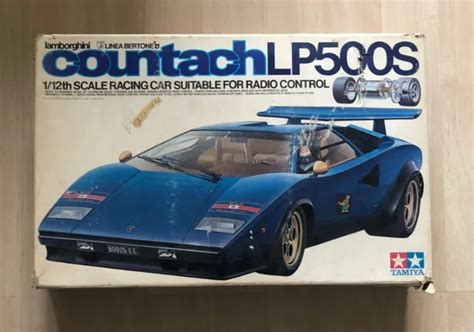 Vintage Tamiya 58005 Lamborghini Countach 110 Project Boxed £8989