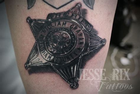 Sheriff Badge By Jesserix On Deviantart Tattoos Star Tattoos Tattoo