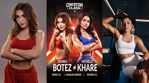 Andrea Botez Will Be Back In Boxing Ring As She Faces Michelle Khare Next Month At Creator Clash 2