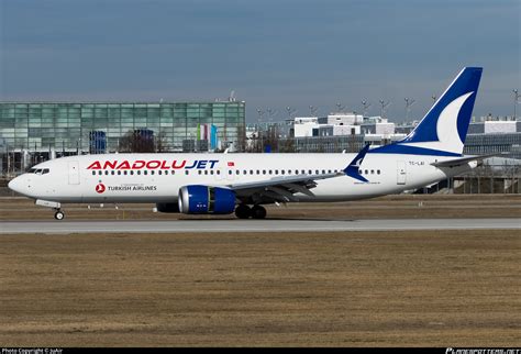 TC LAI AnadoluJet Boeing 737 8 MAX Photo By JuAir ID 1579957