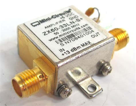 Mini-Circuits ZX60-33LN-S+ Amplifier - Coaxial Microwaves - BMI Surplus