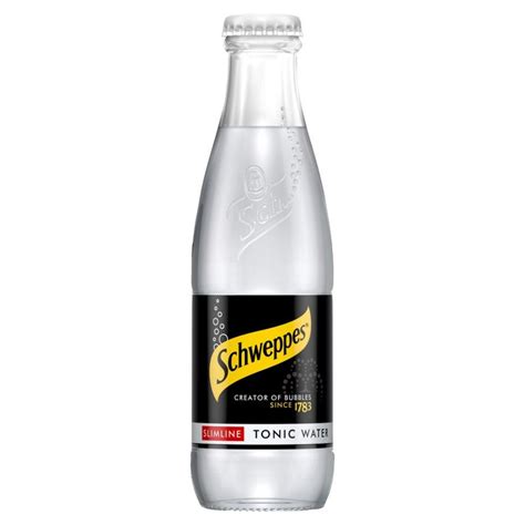 Schweppes Slimline Tonic Water Bottle Litre Soda Soft 50 OFF