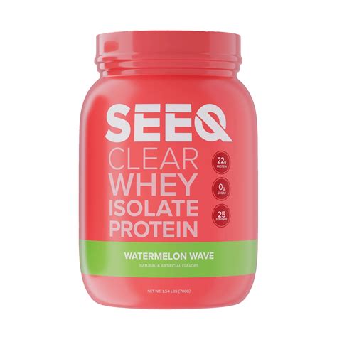SEEQ Clear Whey Protein - All Star Nutrition/Total Nutrition