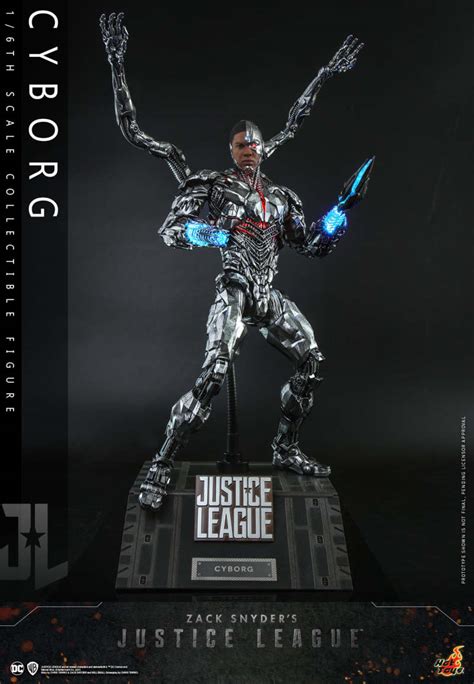 Hot Toys TMS 查克史奈德之正義聯盟鋼骨Cyborg 比例收藏級人偶 情報公開