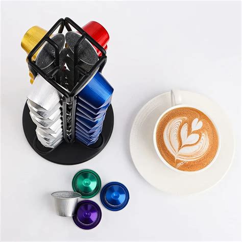 Range Dosette Nespresso Rotatif en Acier Inxoydable – Cafetiere & Tradition