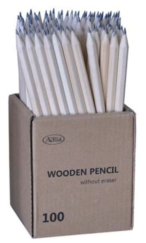 Actual Wooden Pencil Without Eraser 100 Stk Hobbixdk Stort Udvalg