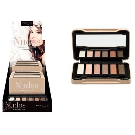 Magic Studio Paleta Nude 6 Tonos Maquillaje Al Por Mayor