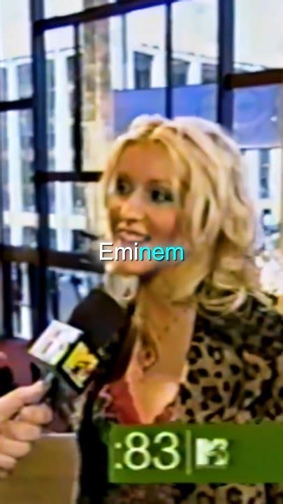 Eminem And Christina Aguilera Flirting Over The Years 😍 Youtube