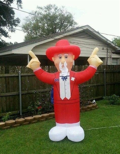 Ole Miss Colonel Rebel Inflatable 1822593341