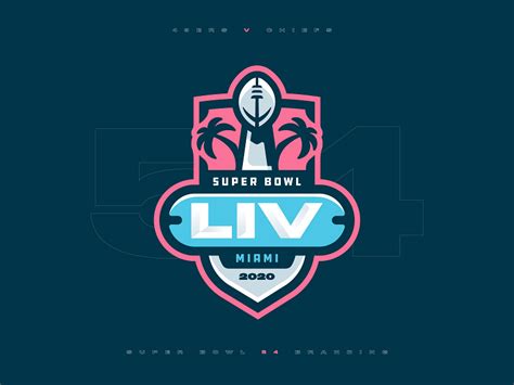 Super Bowl LIV Rebrand by Grant O'Dell on Dribbble