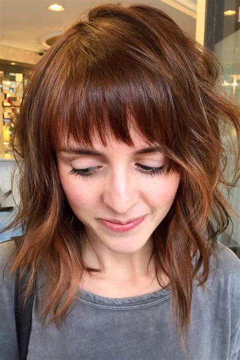 Get Inspired 38 Medium Hairstyles With Bangs Ideas For Every Style