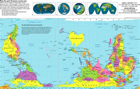 El Mapamundi Distorsiona El Tama O De Los Pa Ses La Pericana