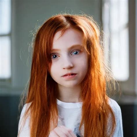 Girl With Light Ginger Hair Stable Diffusion