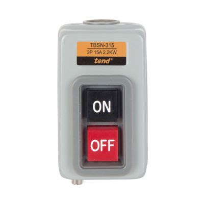 สวิตซ์กดON-OFF TEND รุ่น TBSN-315 ขนาด 15 A. - ไทวัสดุ